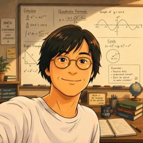 Illustrated portrait of Teacher Jeremy